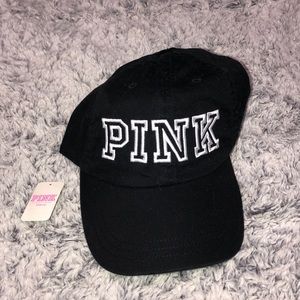 Victoria’s Secret PINK black baseball cap
